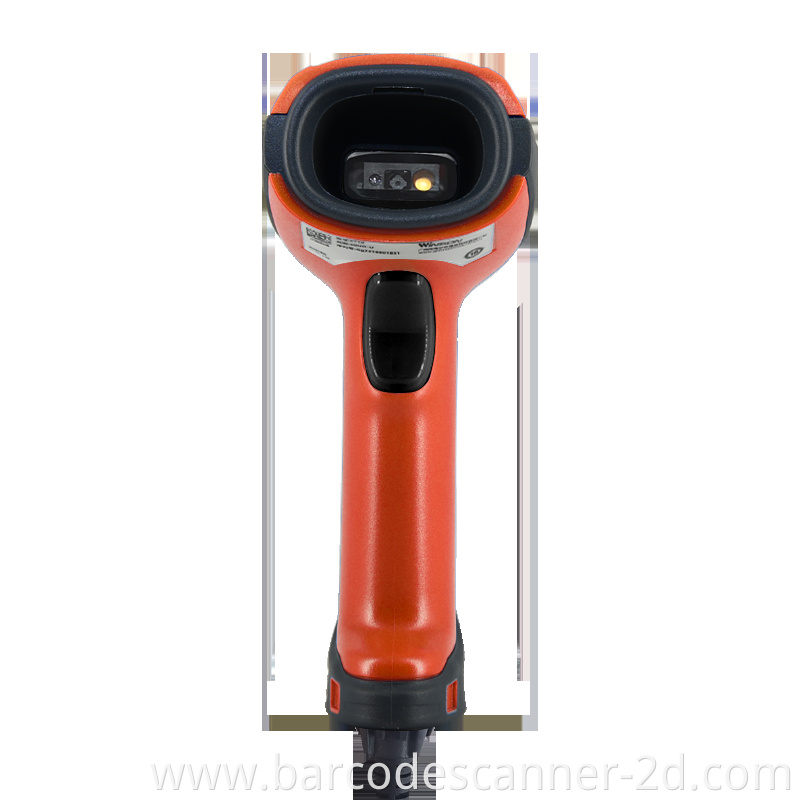 New Design barcode scanner IP68 Proof code reader Industrial 2D Wired Barcode Scanner